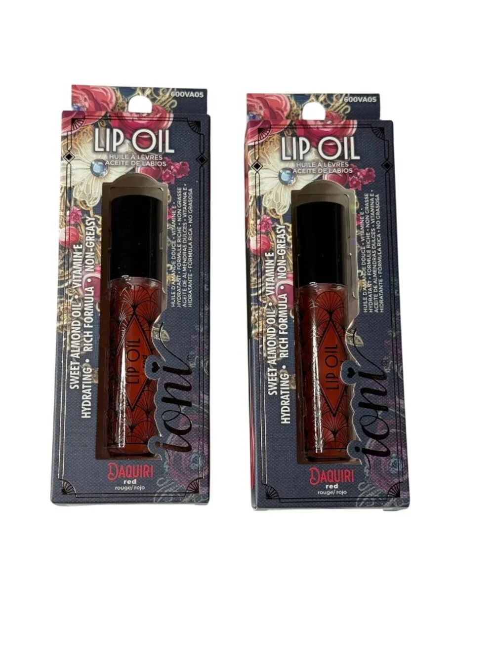Ioni Lip Oil 2 Pack Daquiri Red Sweet Almond Vitamin E Hydrating New